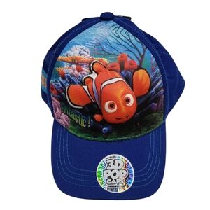 New Finding Dory Nemo Blue Cap 3D Disney Pixar Kids Snapback Hat